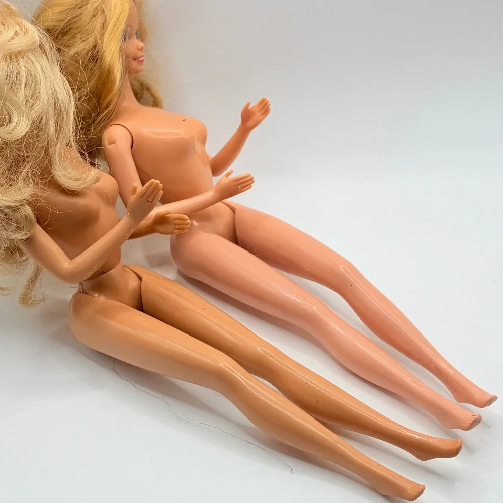 Mattel Vintage 1983 Crystal 1988 SuperStar Barbie Lot Dolls 11.5in 80s Toy